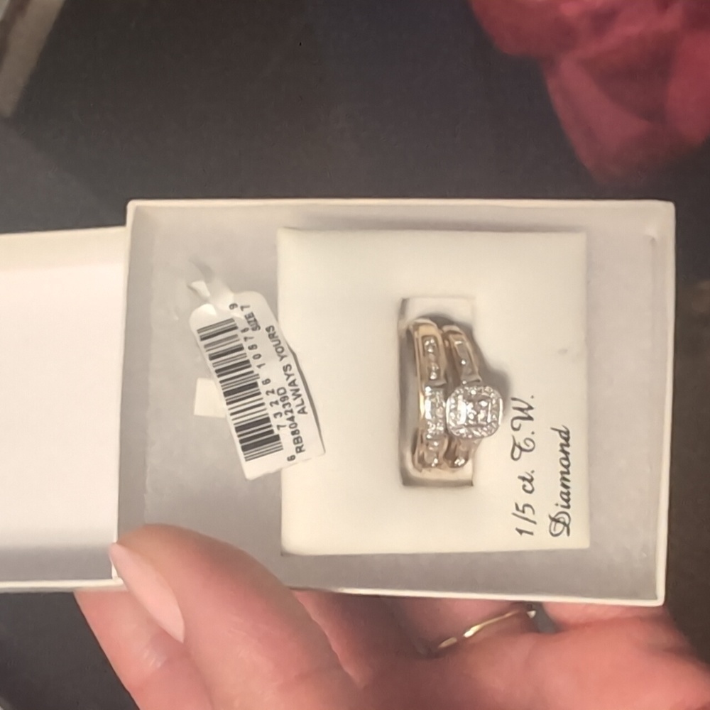 1/5 CT diamond rings